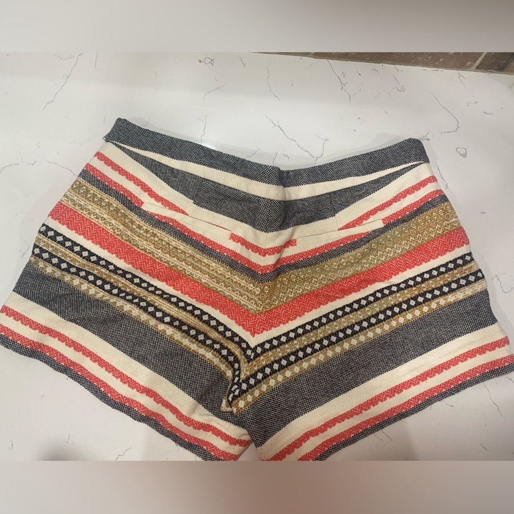 The Limited Multicolor Striped Women Shorts